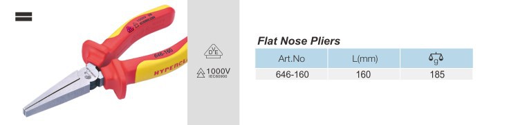 VDE Flat nose pliers Handle11 VDE Flat nose pliers Handle11